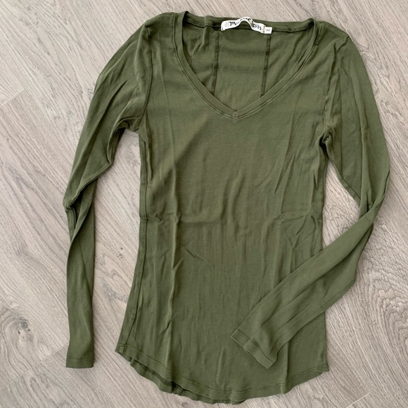 Michael Stars Cotton Long-sleeve - Picture 1 of 4